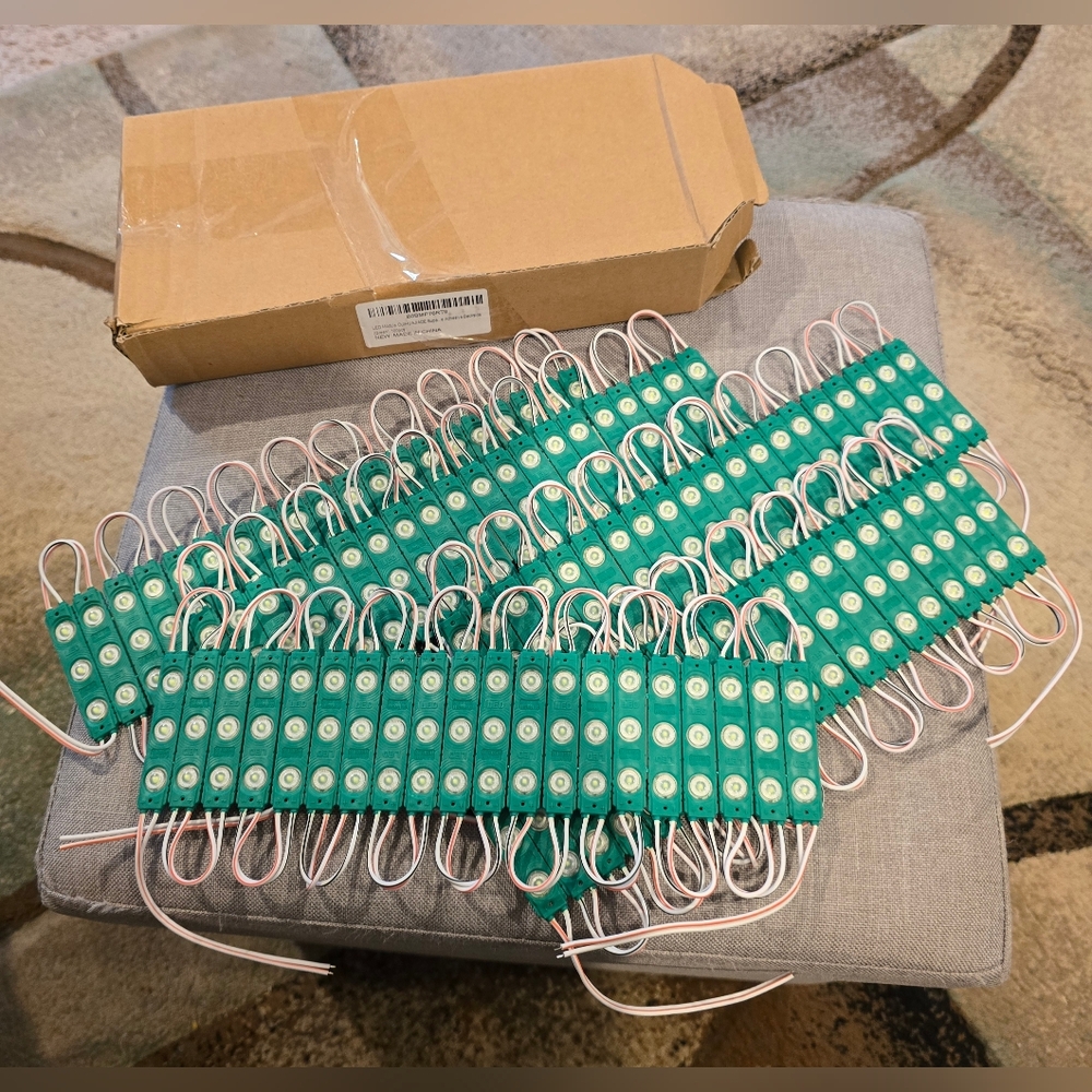 Green LED Light Strips